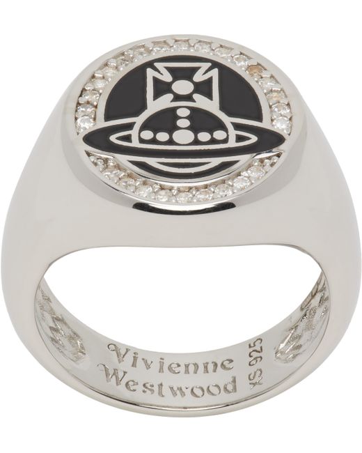 Bague Sussex Vivienne Westwood pour homme en coloris Metallic