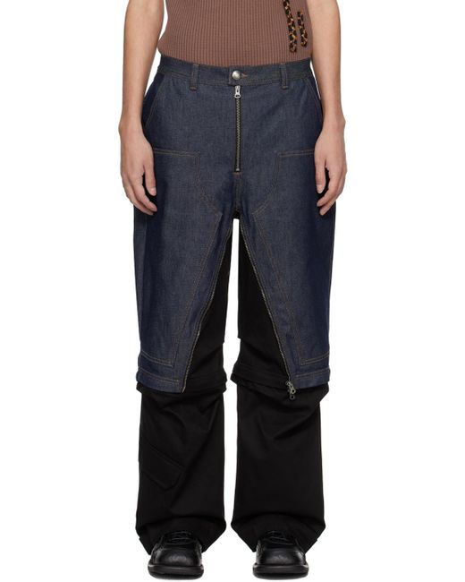 ANDERSSON BELL Blue Indigo Milly Jeans for men