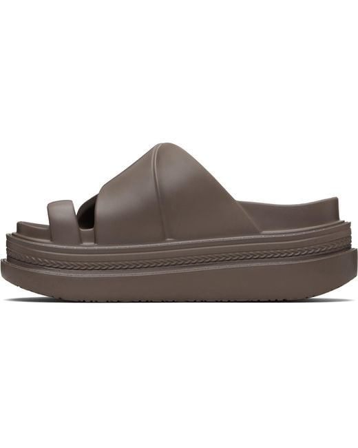 Sacai Black Foam Multiple Sole Sandals