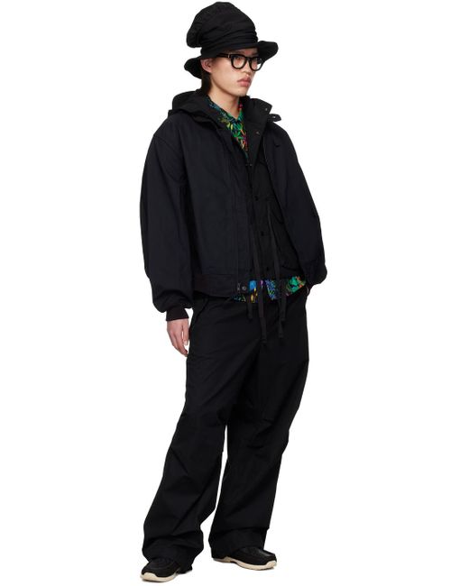Engineered Garments Black Over Trousers for men