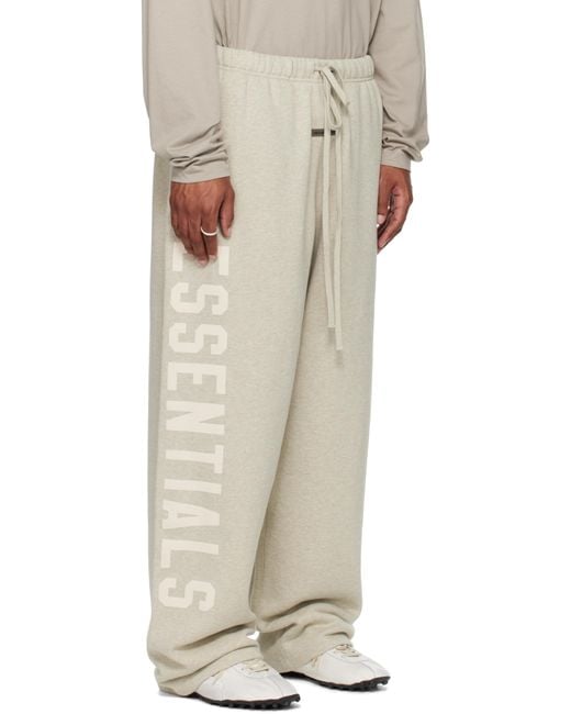 Fear Of God Natural Lounge Fleece Sweatpants for men