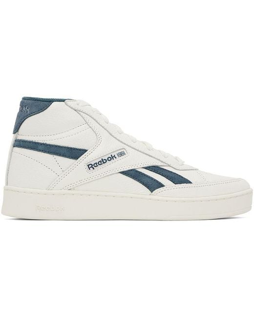 Reebok revenge plus classic white blue hills sale