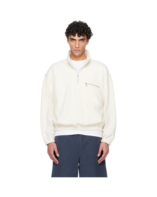 Pull Blanc En Molleton Rier pour homme en coloris White
