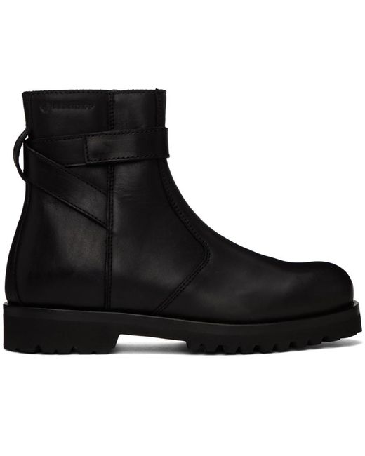 Belstaff Black Urban Boots for men