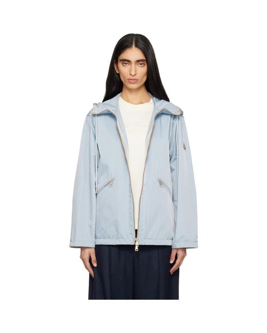 Moncler White Cassiopea Hooded Jacket