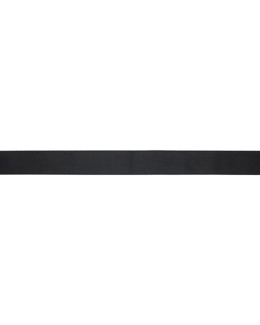 HELIOT EMIL Black Solar Carabiner Belt for men