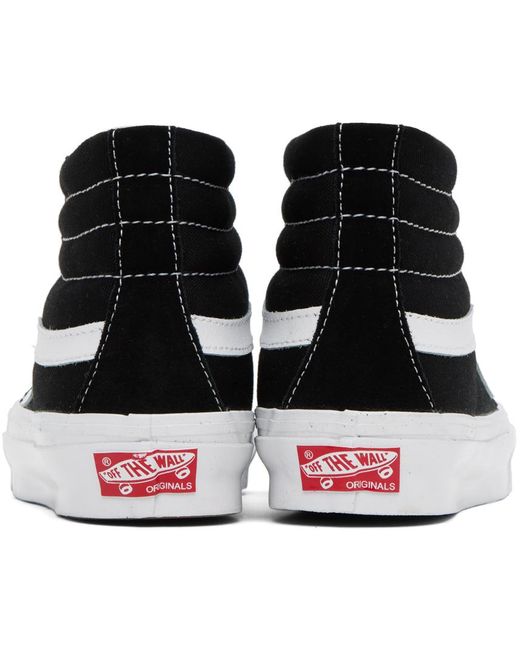 Vans Black Og Sk8-Hi Lx Sneakers for men