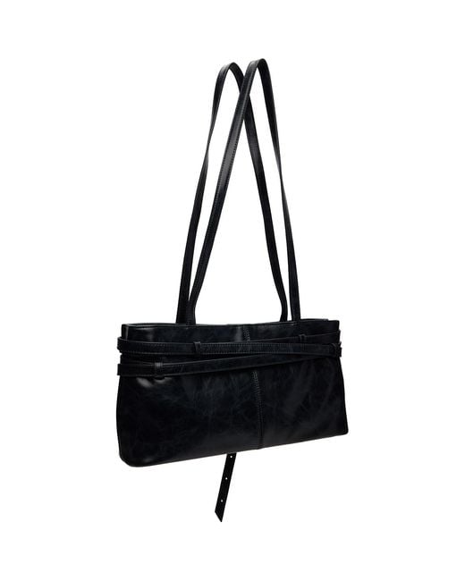 OSOI Black Shoulder Brocle Bag