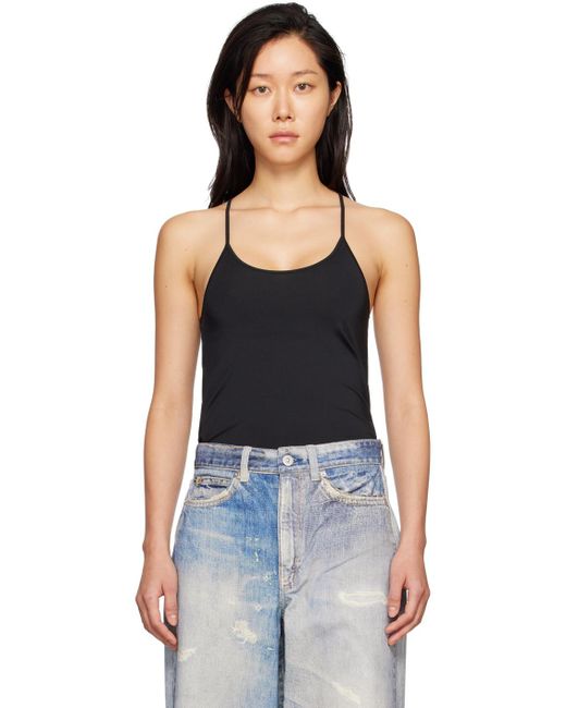 Our Legacy Black Slender Tank Top