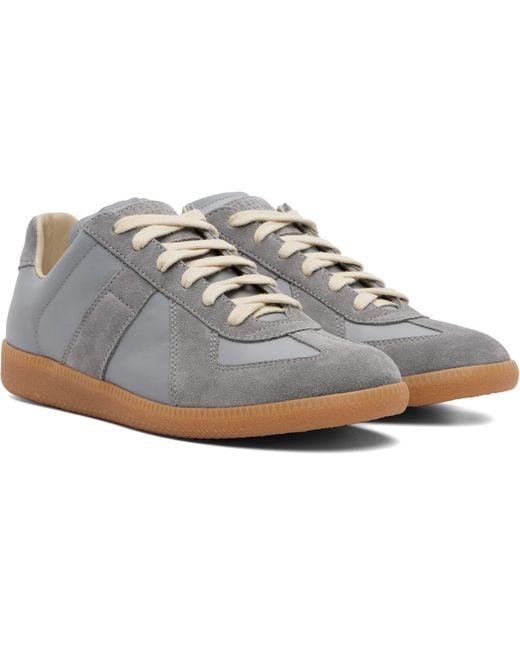 Maison Margiela Gray Replica Sneakers for men