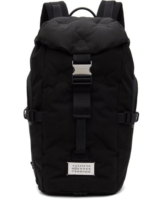 Maison Margiela Black Glam Slam Moon Small Backpack for men