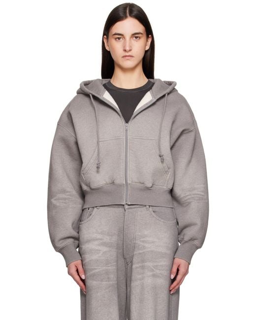 Acne Multicolor Zipper Hoodie