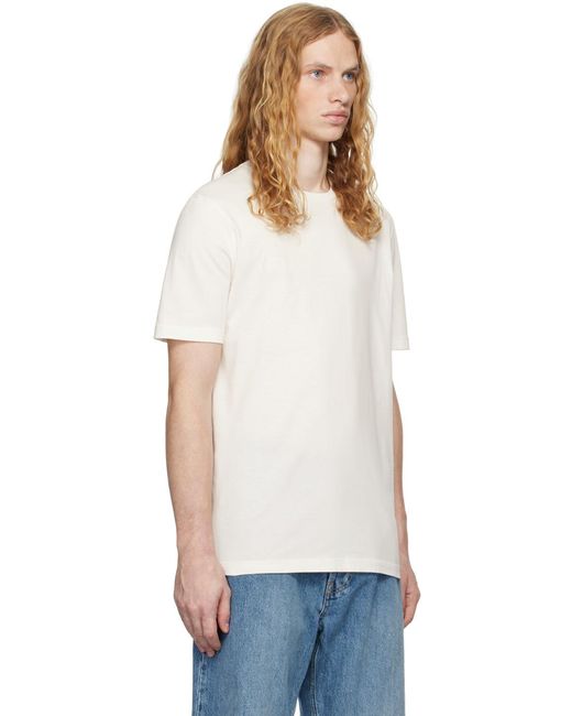 T-Shirt Luke Blanc The Row pour homme en coloris Blue
