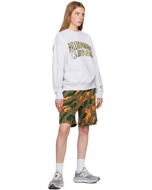 Short Kaki À Motif Camouflage BBCICECREAM en coloris Yellow