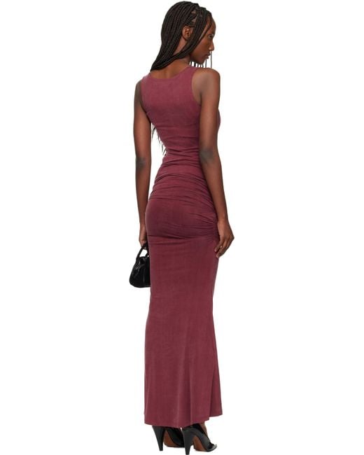 Vivienne Westwood Red Liz Jersey Maxi Dress