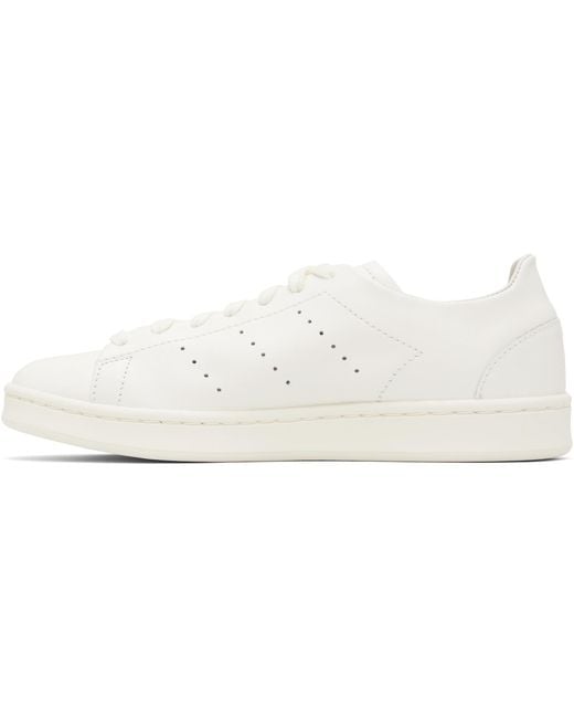 Y-3 White Diagonal Stan Smith Sneakers for men