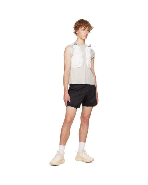 Satisfy White Off- 'Justice Cordura' 5L Hydration Vest for men