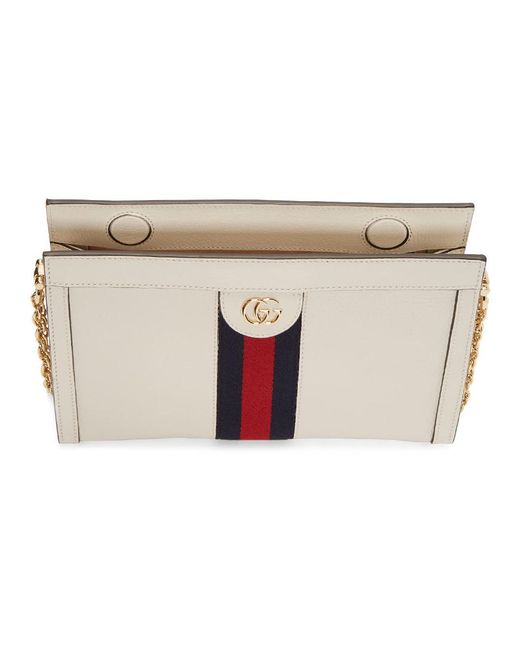 Gucci White Small Ophidia Bag in White - Lyst