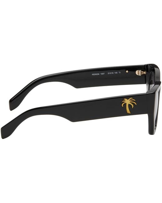 Palm Angels Black Hinkley Sunglasses for men
