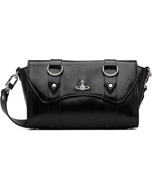 Vivienne Westwood Black Kimmy Crossbody Bag for men