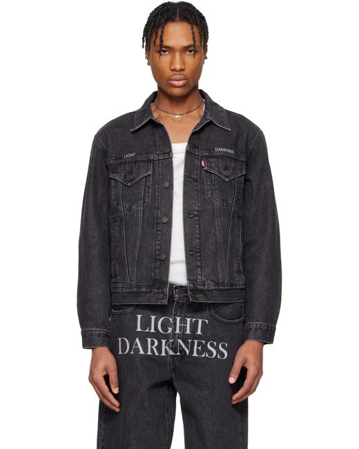 メンズ Undercover グレー Levi'Sエディション Type Iii デニムジャケット Black