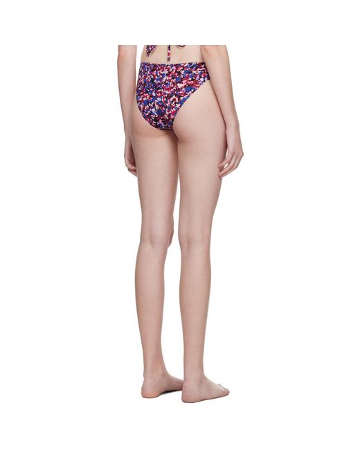 Isabel Marant Multicolor Pink & Blue Saly Bikini Bottoms