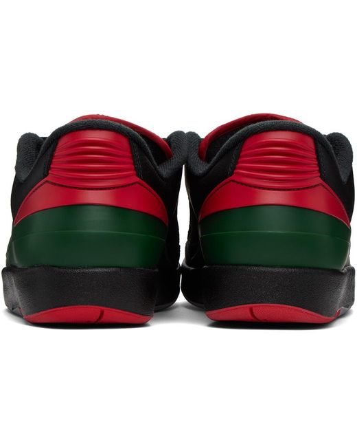 Nike Black Air Jordan 2 Low Origins Sneakers for men