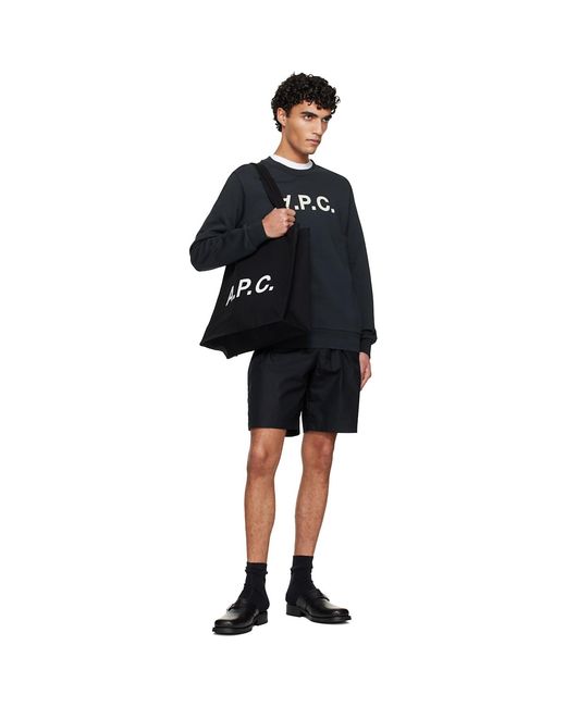 A.P.C. Black Diane Tote for men