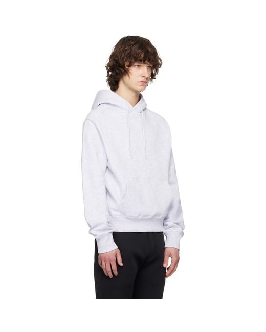 Entire studios White Standard Hoodie for men