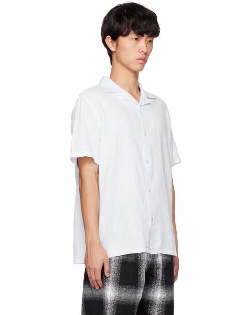 Saturdays NYC White Canty Shirt for men