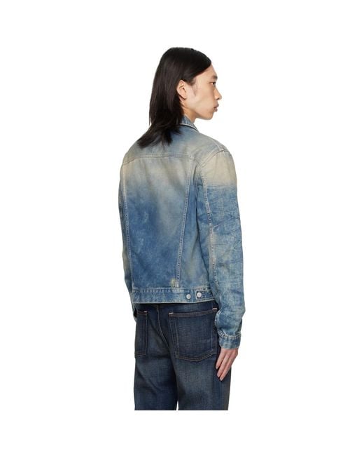Acne Blue 2006M Goldmine Denim Jacket for men