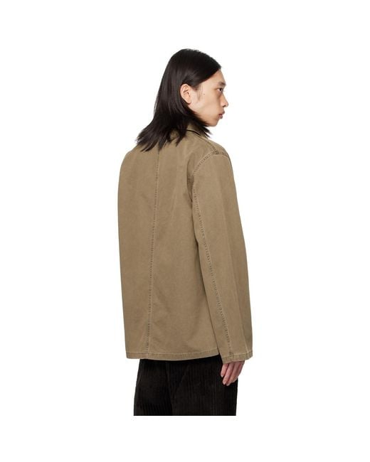 Our Legacy Natural Dutch Work Jacket for men