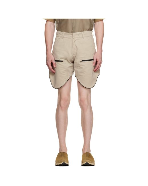 OLLY SHINDER Natural Scout Shorts for men