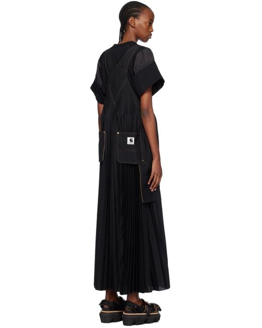 sacai サカイ Carhartt WIP プリーツマキシワンピース sacai サカイ Carhartt WIP プリーツマキシワンピース - メルカリ