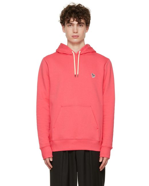PS by Paul Smith Red Zebra Hoodie for men