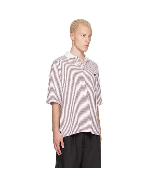 Wales Bonner Purple Bask Polo for men