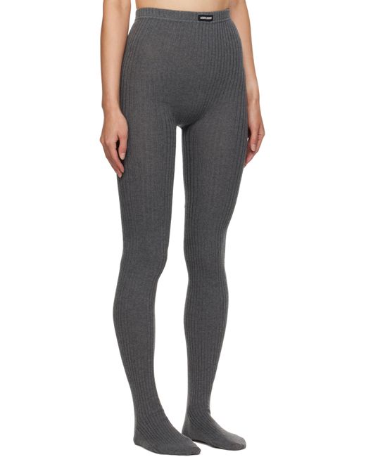 Miu Miu Black Cotton Tights