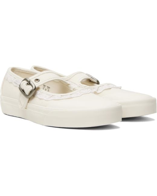 Vans Black Off- Fu Mary Jane Sneakers