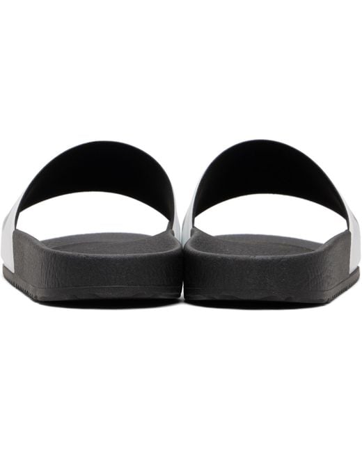 HUGO Black Logo Slides for men