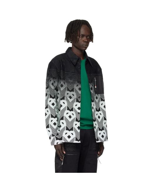 Casablanca Black Monogram Jacket for men