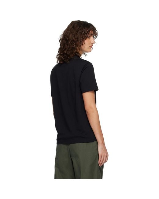AMI Black Ami De Coeur T-Shirt
