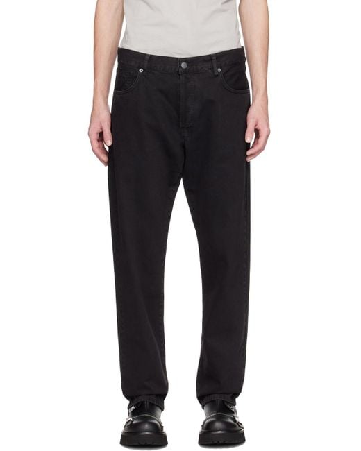 Moschino Black Patch Jeans for men