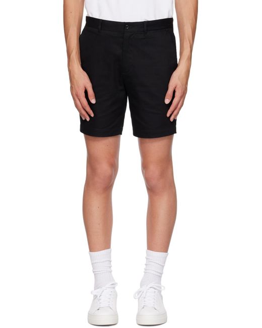 Fred Perry Black Classic Shorts for men