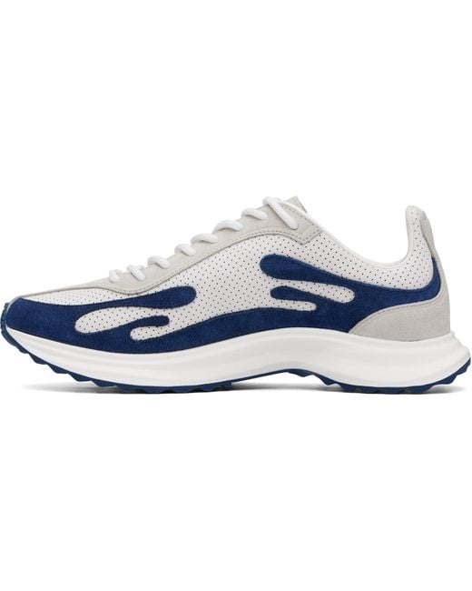 Casablanca Blue Stade Sneakers for men
