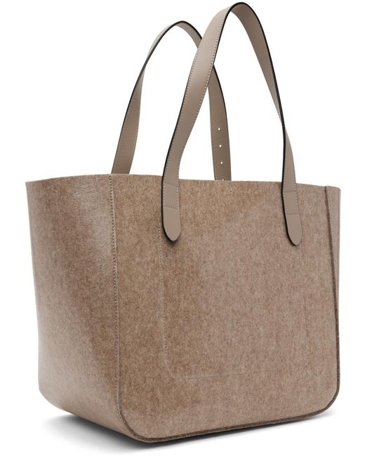 J.W. Anderson Natural Taupe Belt Tote