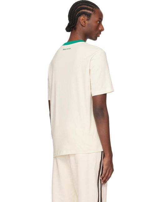 Wales Bonner Off-white 'persistence' T-shirt for men