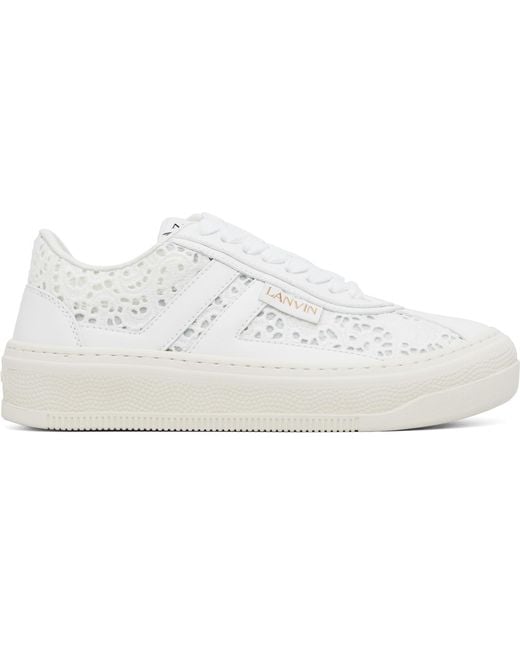 Lanvin Black Off- Cash Sneakers