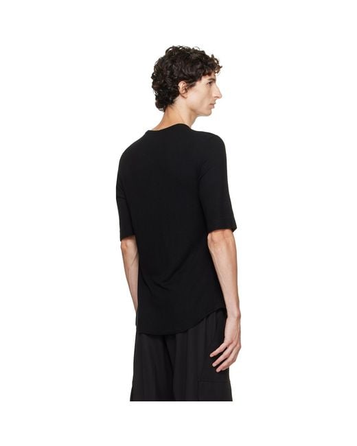 Vivienne Westwood Black Sailor Henley for men