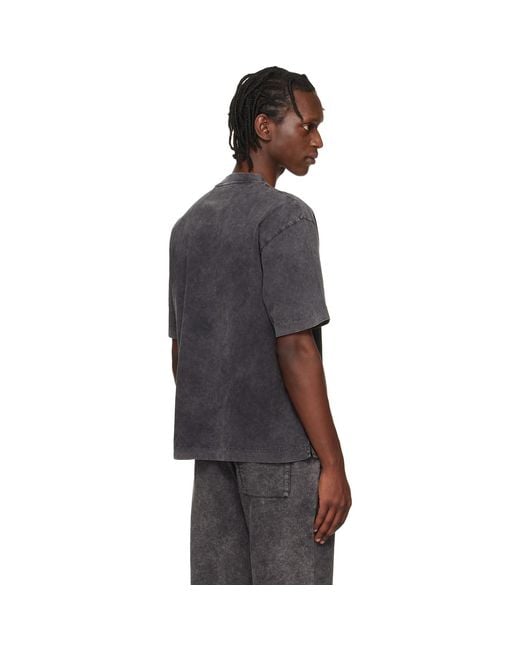 Off-White c/o Virgil Abloh Black 'Off' Stamp Skate T-Shirt for men