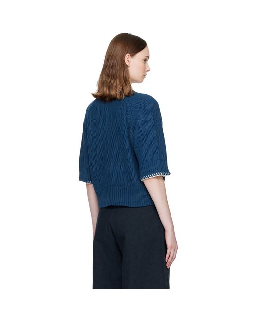 YMC Blue Kwai Cardigan